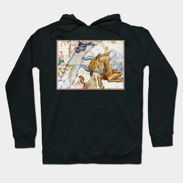 Taurus the bull astrological art Hoodie by mike11209